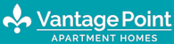 A logo for Vantage Point Apartment Homes.