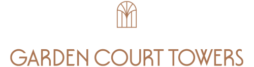 icon of window over wordmark logo