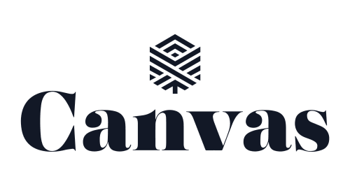 the logo for canvas is shown in this undated handout photo
