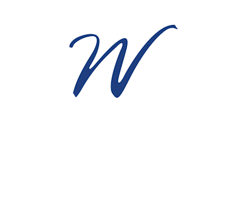 a logo for the waverly apartments