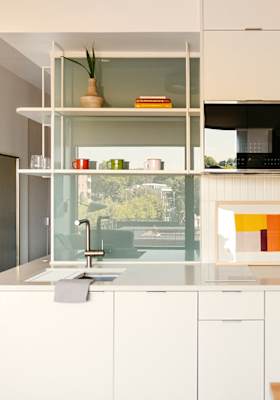 Modern Kitchen View at Scout Living, powered by Placemakr, Georgia