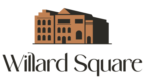 the logo or sign for the apartment