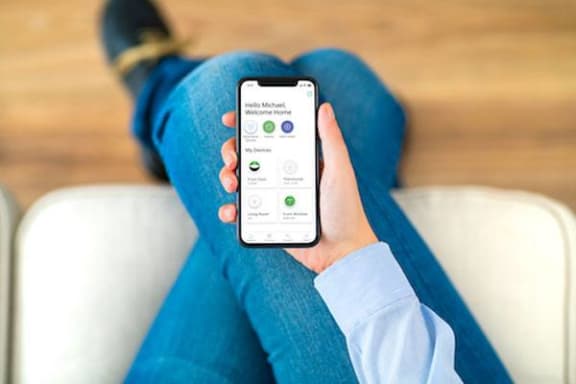 Smart Home Access App at Sycamore Creek Apartments, Orion, 48359