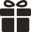 four black rectangles symbolizing a poker face icon