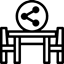 a clear black sky