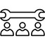 a clear black sky