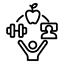 a clear black sky