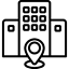 a clear black sky