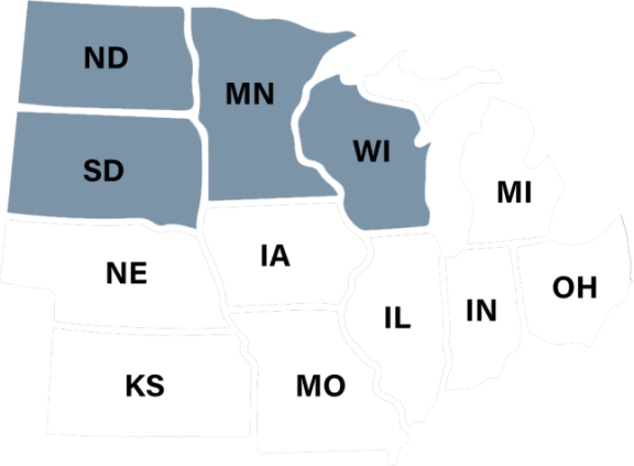 political map of the united states