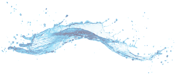 A dynamic image of a water splash.