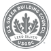 The image is of a logo for the U.S. Green Building Council.