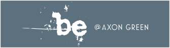 Be @ Axon Green Logo