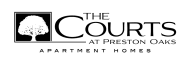 The courts at Preston Oaks logo