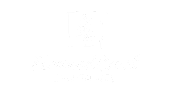 A black and white image of a logo for Fernwood Court Apartments.