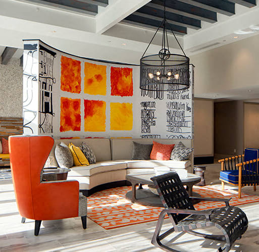 State Of Art Living Room at Indigo 301, Pennsylvania