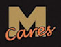 A logo with a large letter M and the word Cares underneath.