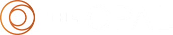 A brown concentric circle logo.