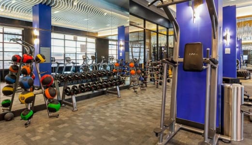 On-site fitness center