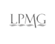 The image shows a logo with the letters "LPMG" in a serif font, with three wavy lines beneath the text.