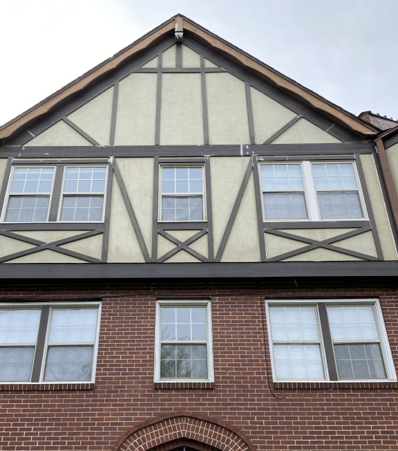 front of the property