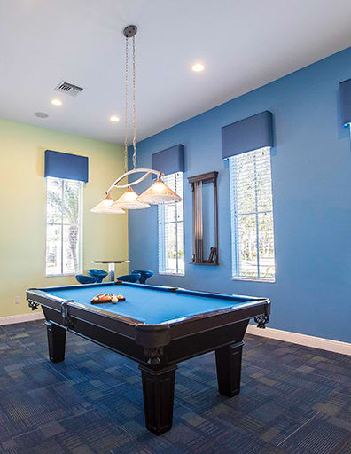 Billiards Room  at Casa Brera, Florida, 33463