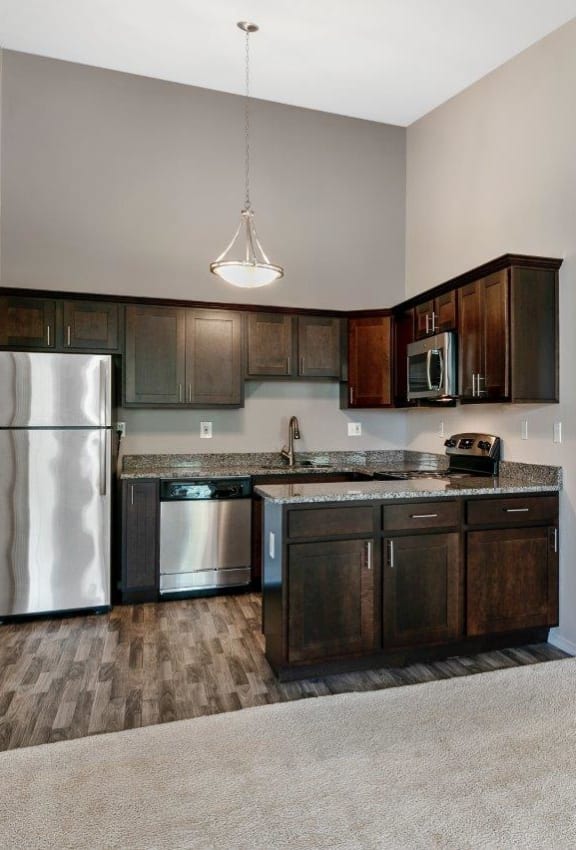 Kitchen Area at Mansions at Delmar, NY