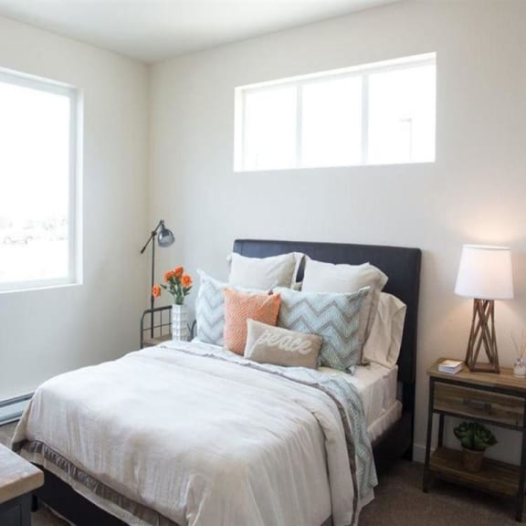 Talus Apartment Homes Model Bedroom