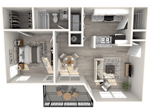 The Magnolia Floor Plan at Saddleworth Green, Florida