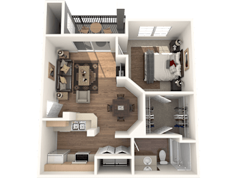 Enclave Floor Plan at Sedona Springs, Texas, 78749