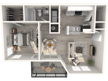 The Magnolia Floor Plan at Saddleworth Green, Florida