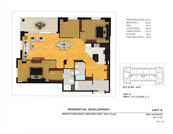 A detailed drawing of a house plan with labeled rooms.