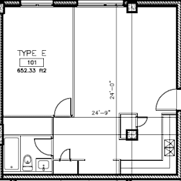 a blueprint of a floor plan of a house