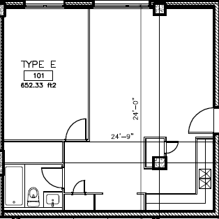 a blueprint of a floor plan of a house