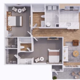 Truman Floor Plan at The Township, Kansas City, 64155