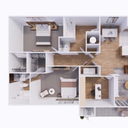 Den McPherson Floor Plan at The Township, Missouri, 64155
