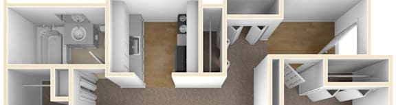 Fully Appliance Accessible Kitchen.
