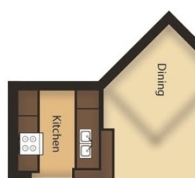 One Bedroom Floor Plan