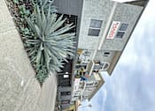Thumbnail 2 of 19 - a view of the side of a building with a cactus at The Marq Apartments LLC, Los Angeles, California