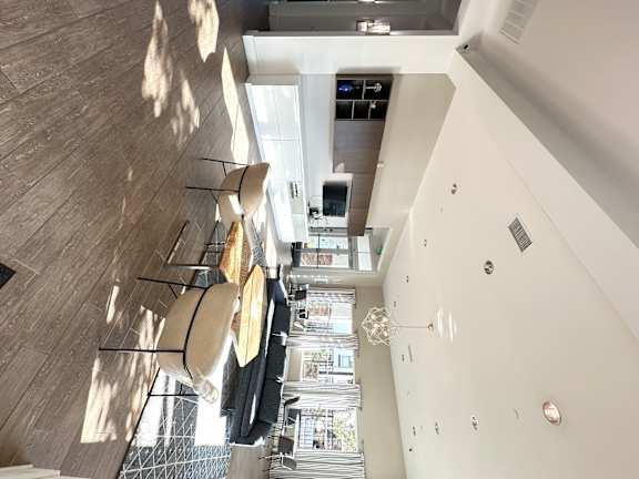 a view of the living room from the second floor at The Bryant Apartments at Yorba Linda, Yorba Linda, 92887