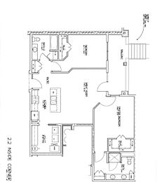 a floor plan of a house