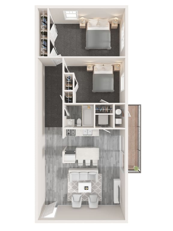 2 Bedroom/1Bath Apartment (Right side)
