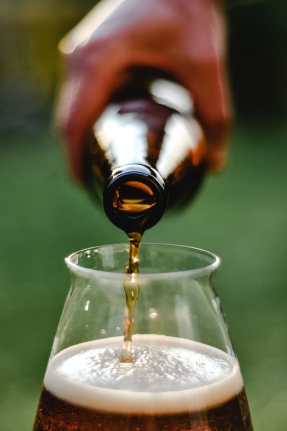 Beer at Rancho Franciscan Senior Apartments, Santa Barbara, CA