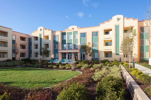 Building Exterior at Hancock Terrace Apartments, Santa Maria, CA