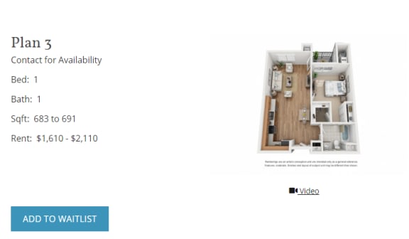 floor plan availability at Hancock Terrace Apartments, Santa Maria, CA