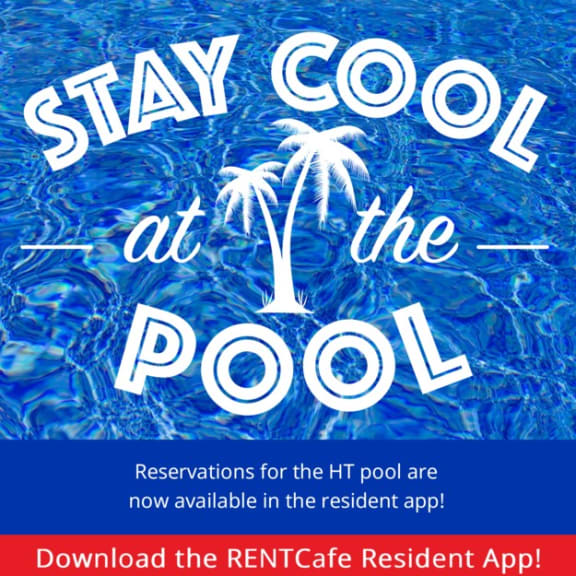Summer Pool Day at Hancock Terrace Apartments, Santa Maria, CA