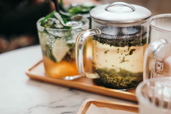 Tea at Hancock Terrace Apartments, Santa Maria