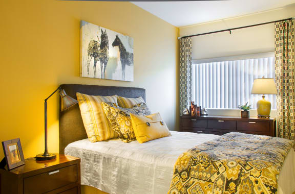 Bedroom at Siena Apartments, California, 93458