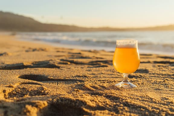 beer_glass_on_beach at Siena Apartments, Santa Maria, California