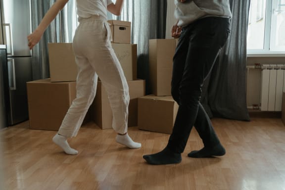 dancing_after_move_in at Siena Apartments, Santa Maria, California