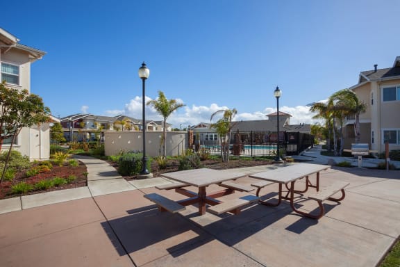 picnic_tables at Siena Apartments, Santa Maria, CA